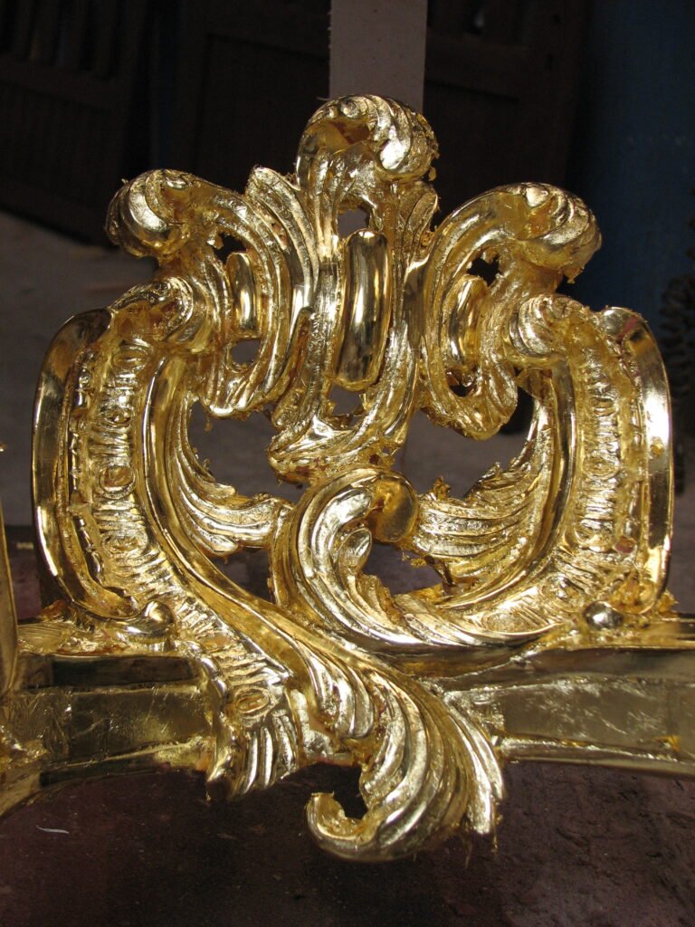 Rambouillet — Console dorée — photo 5