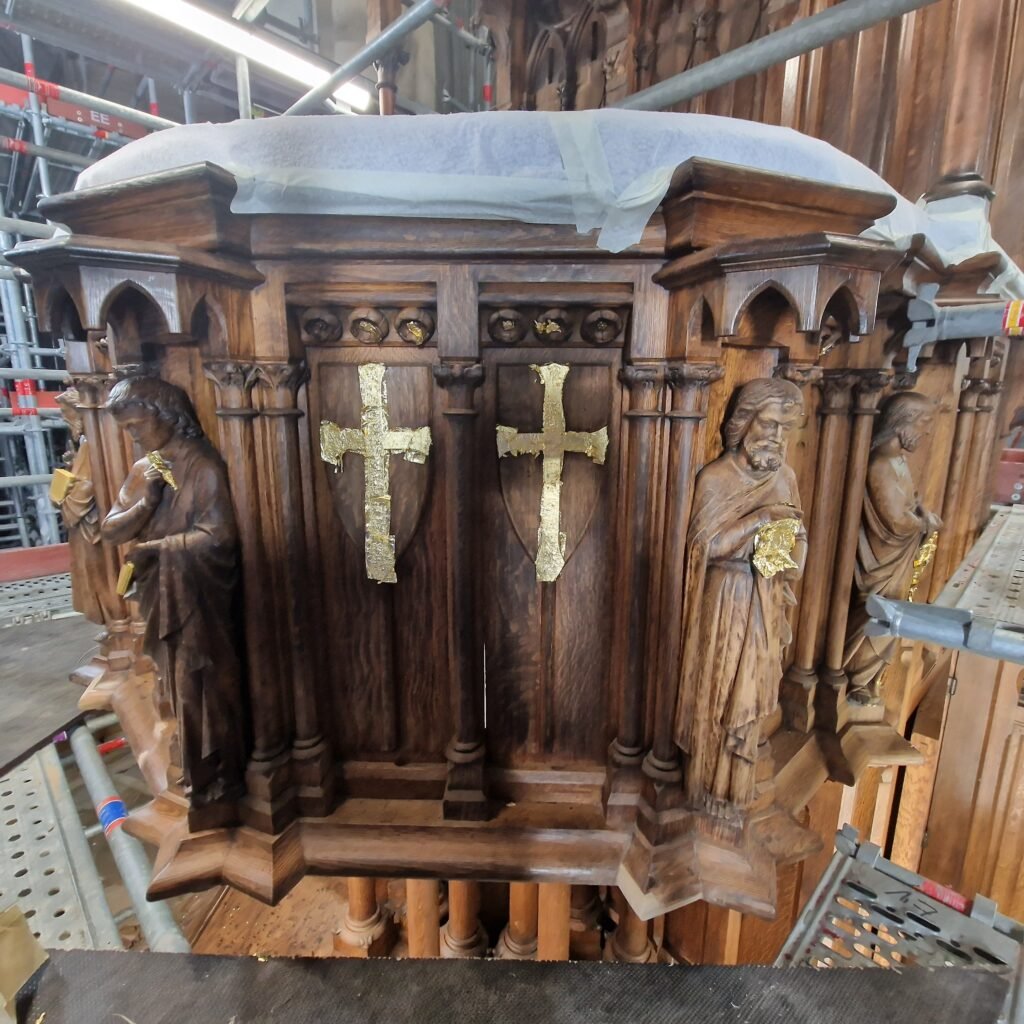 Cathédrale Notre-Dame de Paris — Chaire à prêcher — photo 9