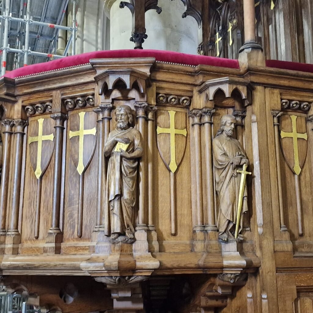 Cathédrale Notre-Dame de Paris — Chaire à prêcher — photo 8